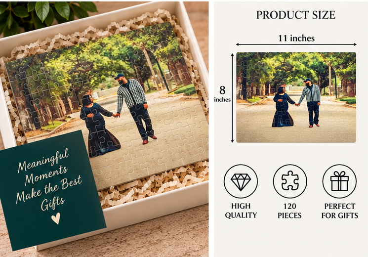 Personalized Rectangle Photo Puzzle
