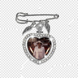 Custom Photo Bouquet/Memorial Pin
