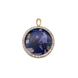 30mm Custom Photo Rhinestone Pendant Necklace