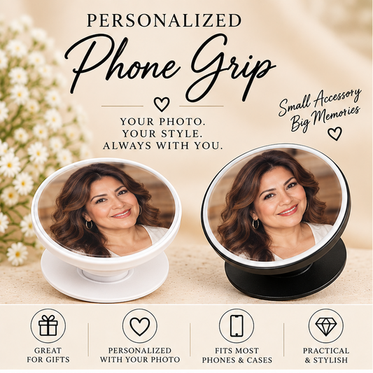 Personalized Photo Phone Grips