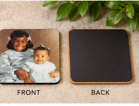 Personalized Square Photo Magnet