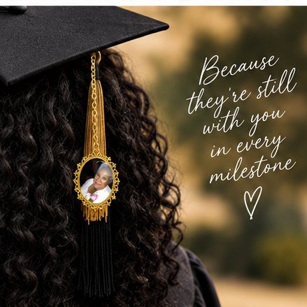 Personalized Photo Graduation Tassel Charm
