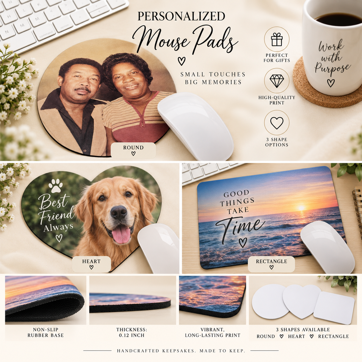 Personalized Photo Mouse Pad