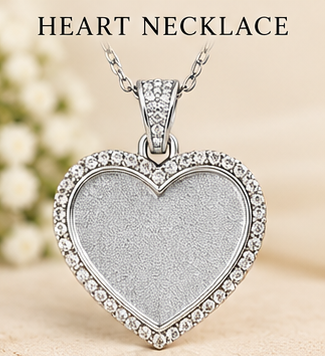 Personalized Double-Sided Photo Necklace