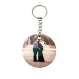 Circle Custom Photo Keychain