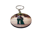 Circle Custom Photo Keychain